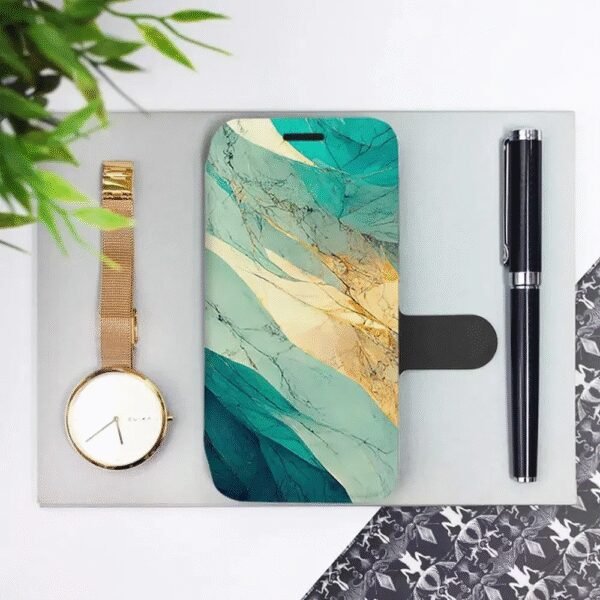 The Mobiwear Flip Case for Samsung Galaxy A25 5G (VP37S) offers excellent protection with a sleek black design.