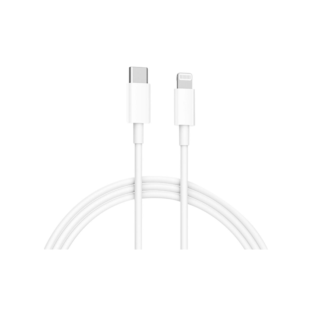 The Xiaomi Mi USB-C to Lightning cable is designed for fast and efficient charging and data transfer for Apple devices, such as iPhone 8 and newer models.
