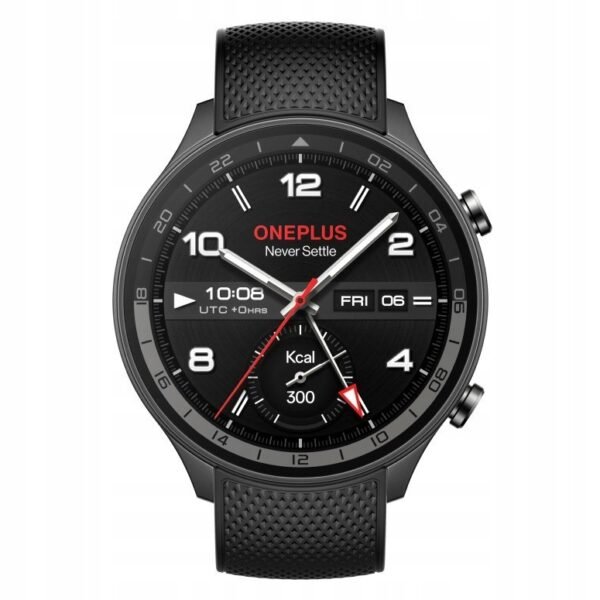 The OnePlus Watch 2R Black combines sleek design with functionality to meet the needs of fitness enthusiasts and tech-savvy users alike.