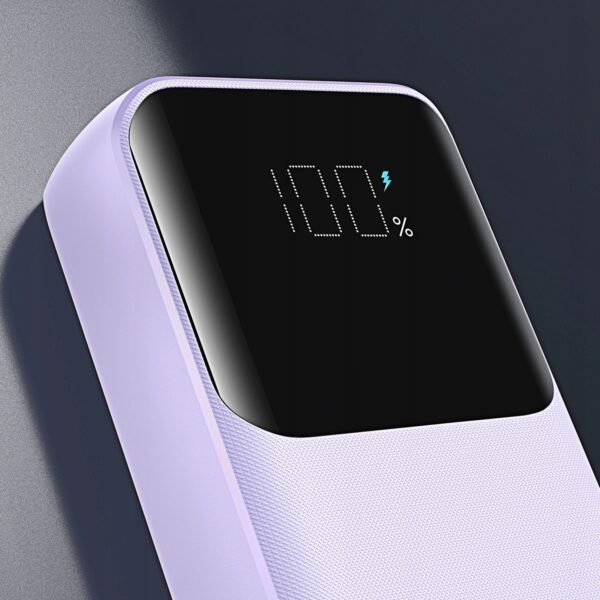 The Joyroom Mini Powerbank 20000mAh is a sleek and compact power bank designed for fast charging with ultimate convenience.
