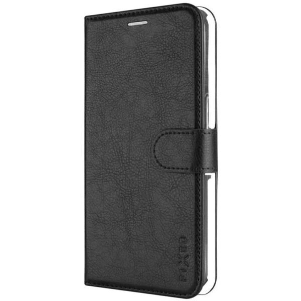 The FIXED Opus Case for Honor 200 Smart / Play 60 Plus in black offers sleek and reliable protection.