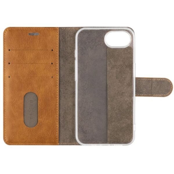The FIXED Opus Case for Apple iPhone 16e 5G in brown offers a perfect blend of protection and style.
