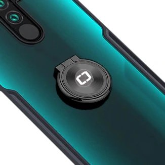 The OXYGEN Finger Holder in Black is a stylish and functional phone accessory designed to provide a secure grip and enhance the usability of your device.