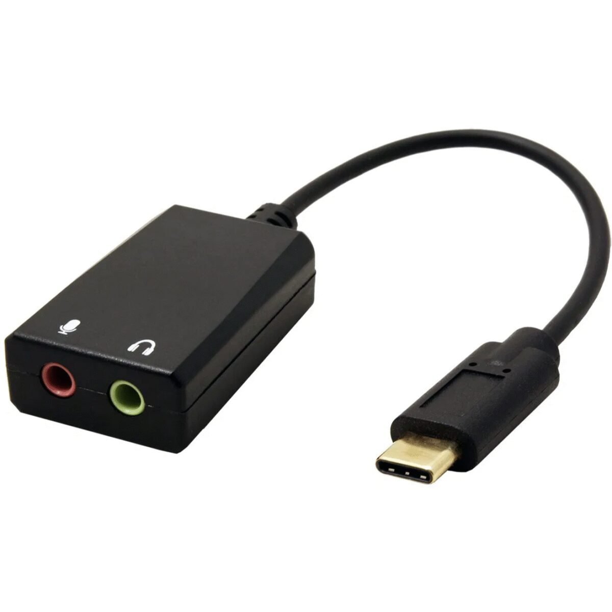 The OEM USB-C(M) to 2x Jack 3.5mm(F) Adapter allows you to connect two 3.5mm audio devices (like headphones, speakers, or microphones) to a USB-C enabled device.