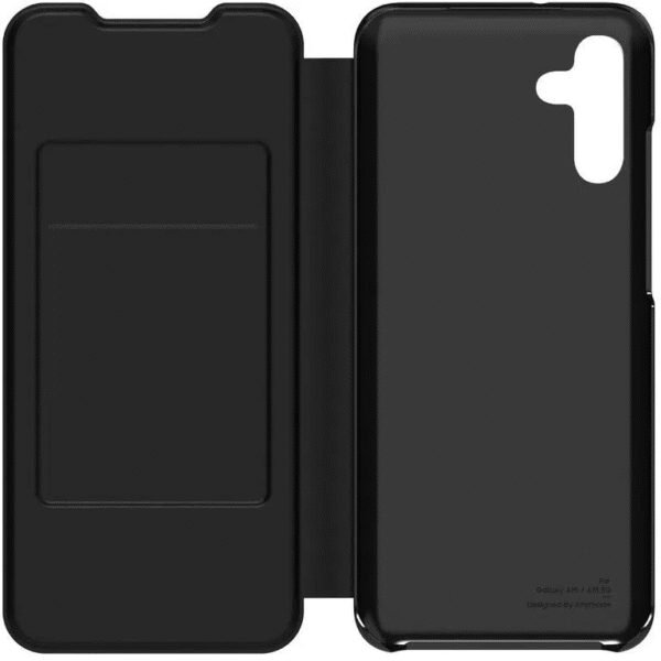 The Samsung Galaxy A15 Flip Case in Black provides reliable protection while maintaining a sleek and professional appearance.