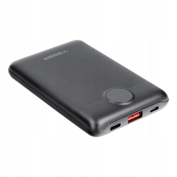 The VEGER S11 Powerbank (W1140) with 10000mAh capacity is designed to provide fast and reliable power for your devices on the go.