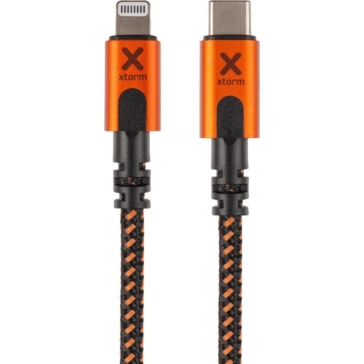 The Xtorm Xtreme USB-C to Lightning Cable (1.5m) is a high-quality, durable cable designed for fast charging and data transfer between USB-C power sources and Lightning-enabled Apple devices.