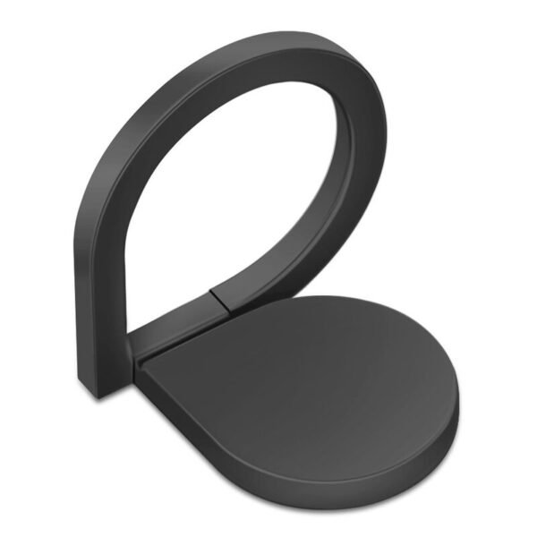 The Techsuit Finger Grip in Black is a sleek and durable accessory designed to offer both a secure grip and enhanced usability for your smartphone.