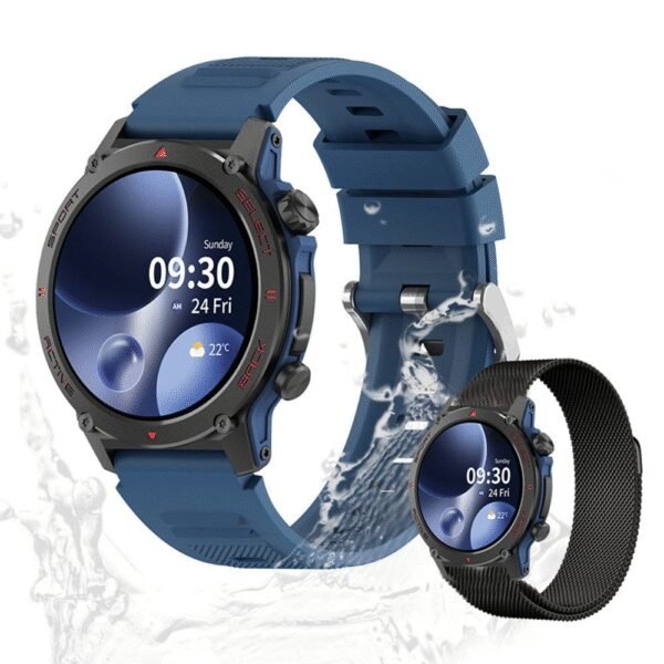 The VALDUS Men's and Women's Smartwatch is a stylish and feature-rich wearable designed to offer both fitness and connectivity on the go.