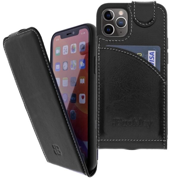 The BURKLEY Flip Case for iPhone 14 Pro Max is a premium protective case designed with style and durability in mind.
