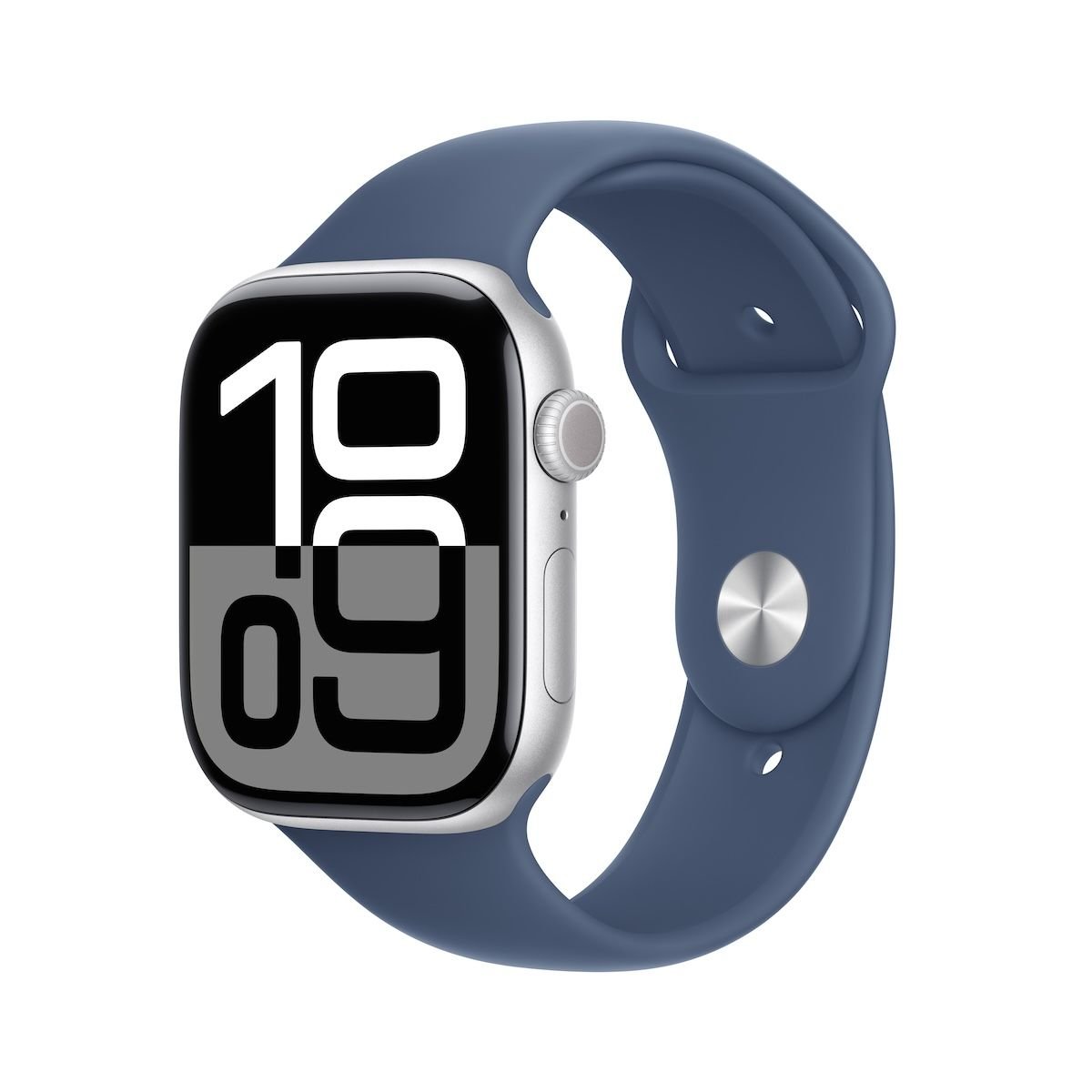 Apple Watch Series 10 GPS + Cellular 46mm Silver Aluminum Case with Denim Sport Band - M/L (MWY13QC/A) 1 The Apple Watch Series 10 GPS + Cellular (46mm) with a Silver Aluminum Case and Denim Sport Band offers a sleek, lightweight design with advanced connectivity.