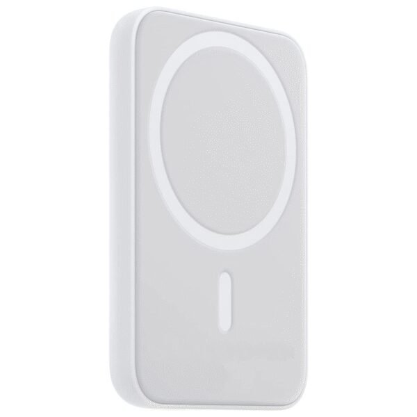 The MagSafe Battery Pack for Apple is a compact and portable powerbank designed to provide wireless charging for your iPhone.
