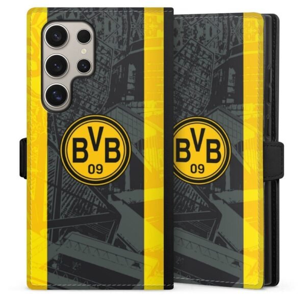 The DEINDESIGN Borussia Dortmund BVB Stadium 50 Years Signal Iduna Park Mobile Phone Case celebrates the iconic home of Borussia Dortmund.