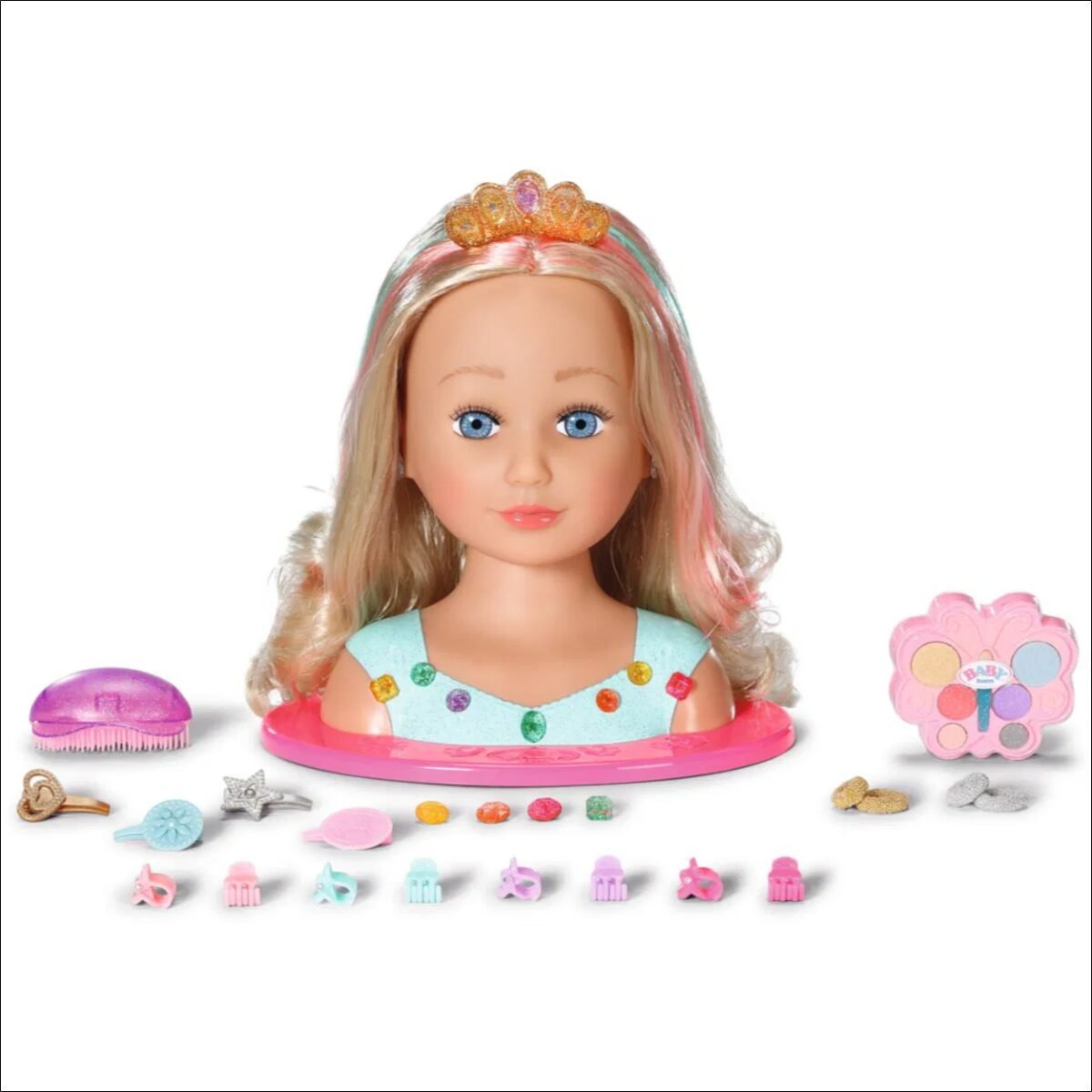 Styling Head - girls, suitable from 3 year(s), height: 27 cm