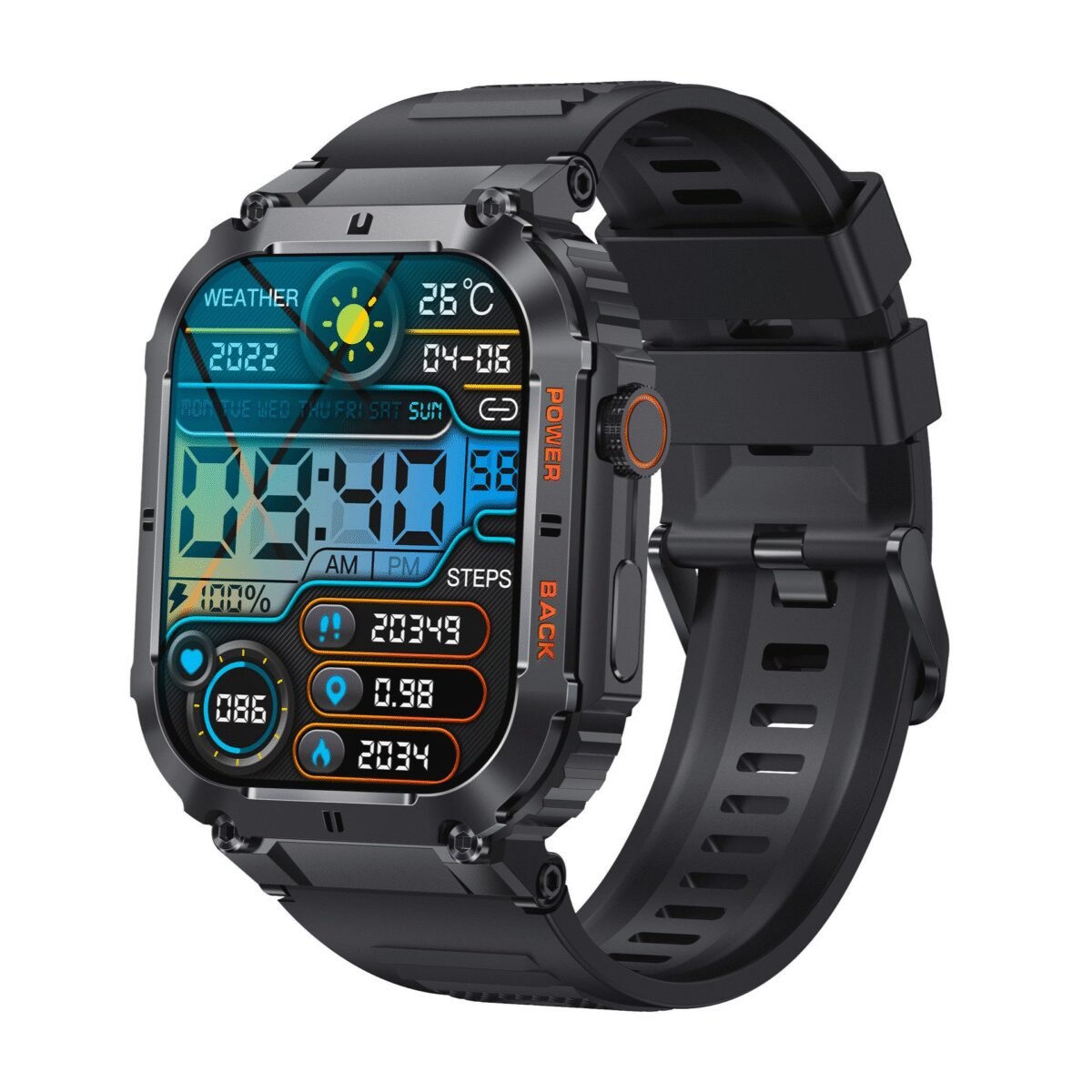 The DENVER Smartwatch SWC-191 is a sleek and affordable smartwatch designed for everyday use.