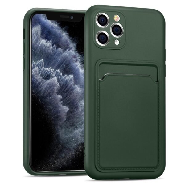 The COOLGADGET Mobile Phone Case Card Case for Apple iPhone 11 Pro Max is a practical and stylish solution designed to protect your phone while providing convenient card storage.