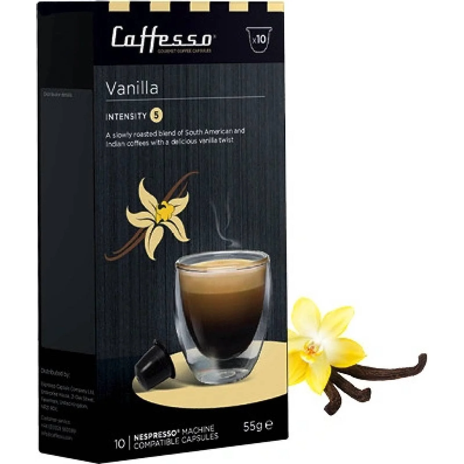 coffesso coffee capsules vanilla