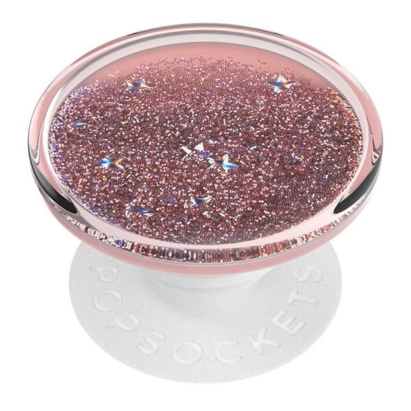 The PopGrip Luxe Tidepool Rose combines both style and functionality. Its elegant design, featuring a soft, iridescent tidepool pattern, adds a touch of luxury to your phone.