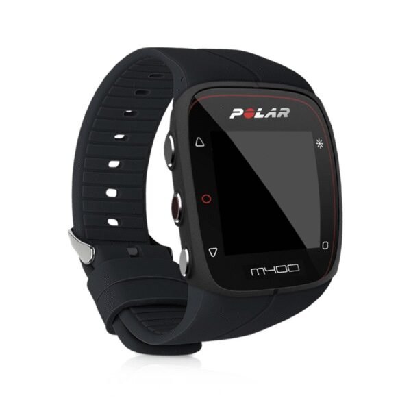 This watch strap is specifically designed for the Polar M400 and M430 fitness trackers. Made from high-quality silicone, the strap is durable, flexible, and comfortable for all-day wear.