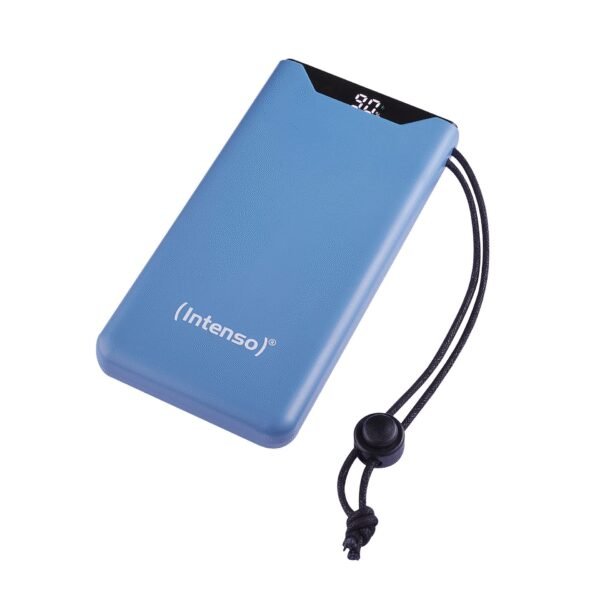 The Intenso F10000 Power Bank is a high-performance portable charger with a 10,000mAh capacity and 20W fast charging support, designed to provide reliable power for your devices, whether you're traveling, commuting, or on the go.