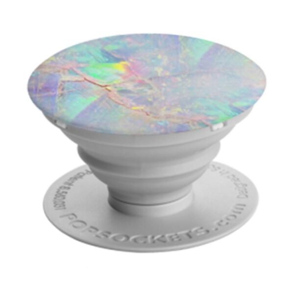 The PopSockets PopGrip Extendable Grip in Opal GEN1 is a versatile and eye-catching accessory designed to enhance your smartphone experience.