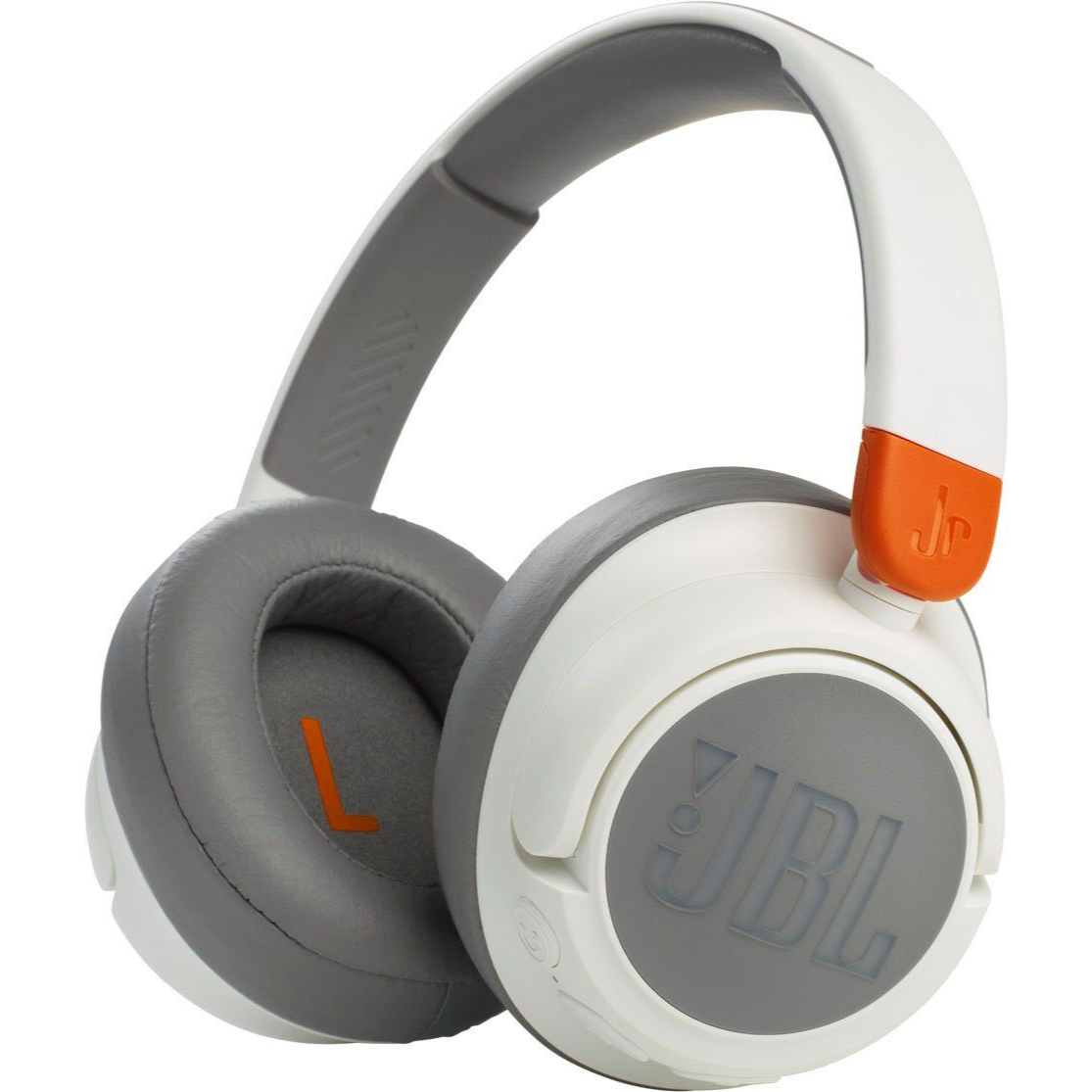 JR460NC children's headphones 1 The JBL JR460NC are specially designed children's headphones that offer both fun and functionality, providing high-quality audio in a safe, comfortable, and durable package.