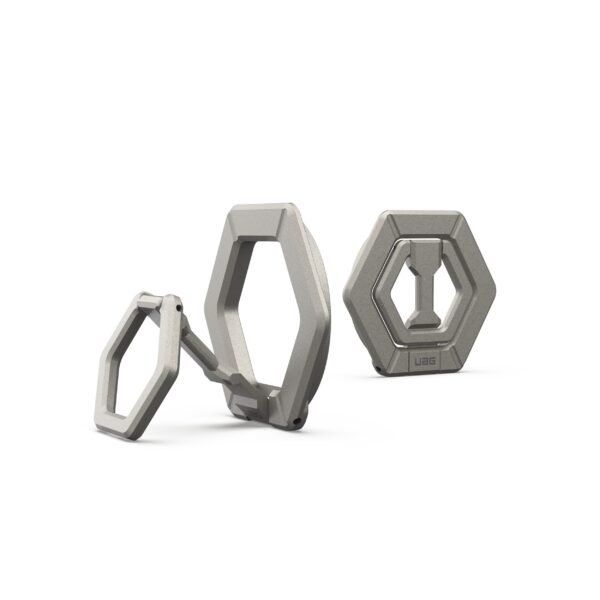 The URBAN ARMOR GEAR Magnetic Ring / Holder / Stand is a versatile and durable accessory designed for smartphones with magnetic cases.