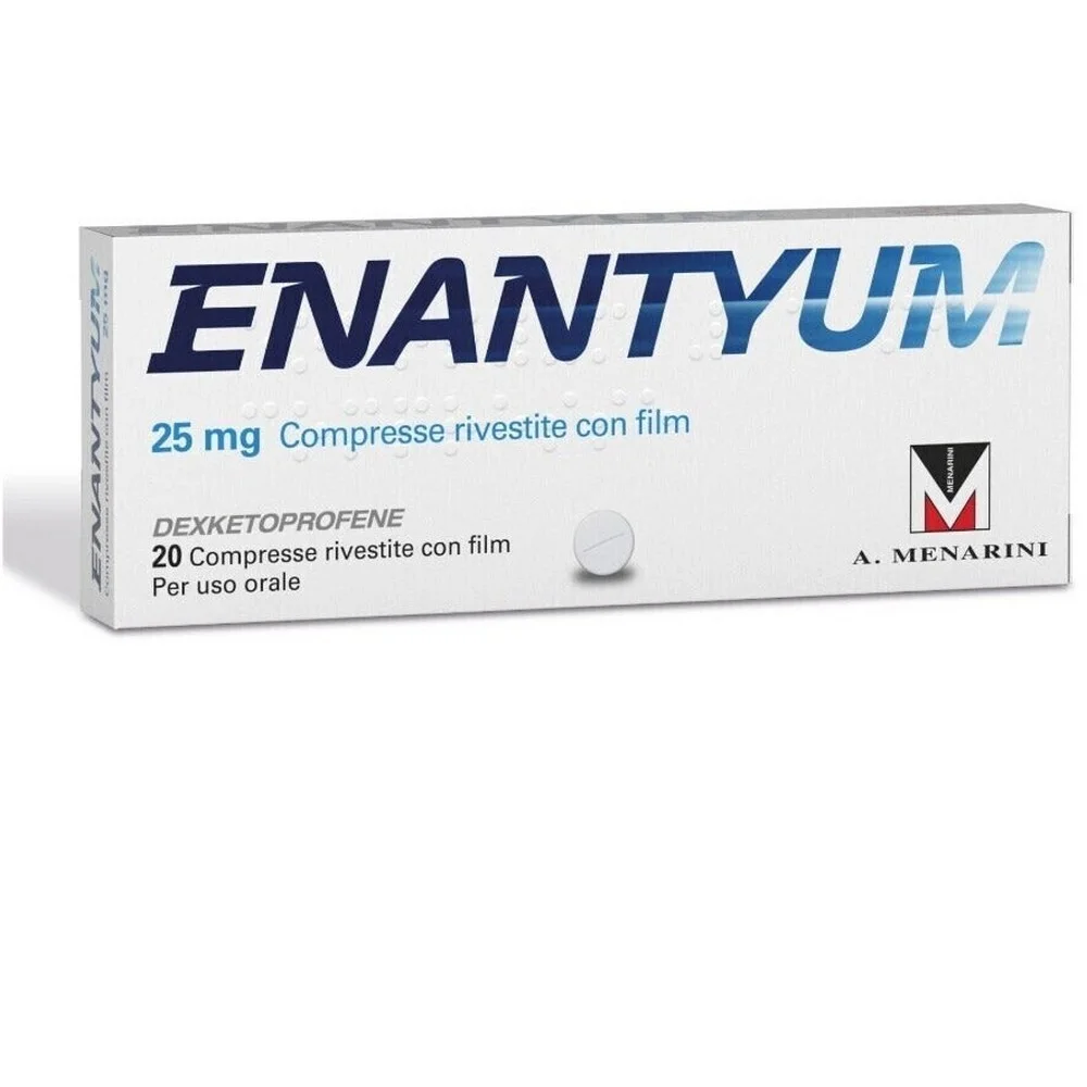 enantyum 25 mg 25 tablets