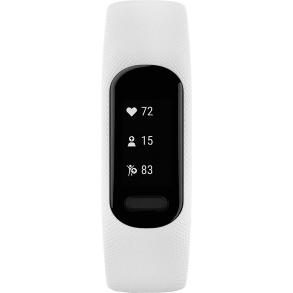 The GARMIN VIVOSMART® Size S/M is a slim, stylish fitness tracker designed for everyday use.