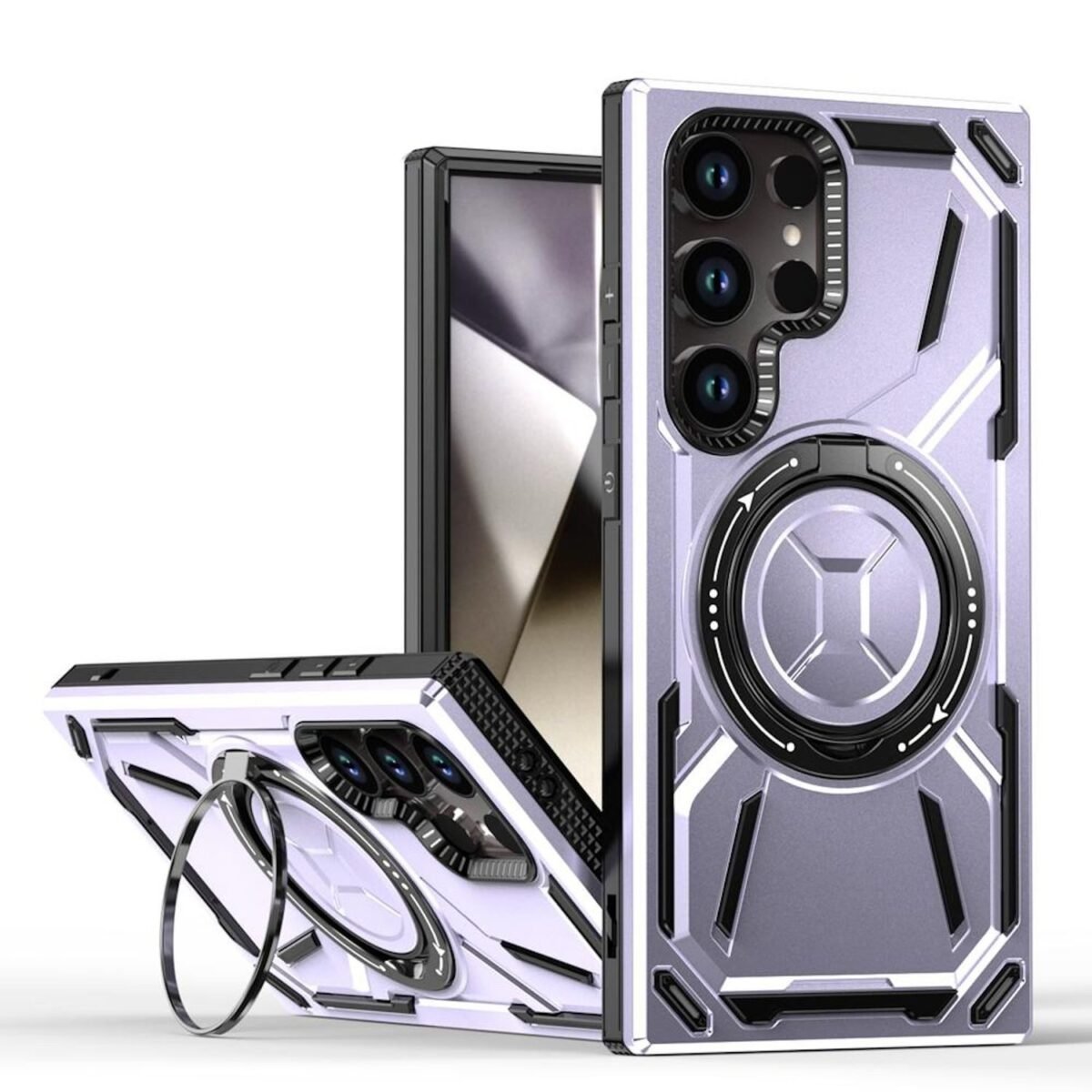 The WIGENTO Phone Case for Samsung Galaxy S25 Ultra Armor II offers a high level of protection with a stylish and durable design.