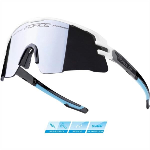 Force Ambient, white-grey-black, black mirror glass
