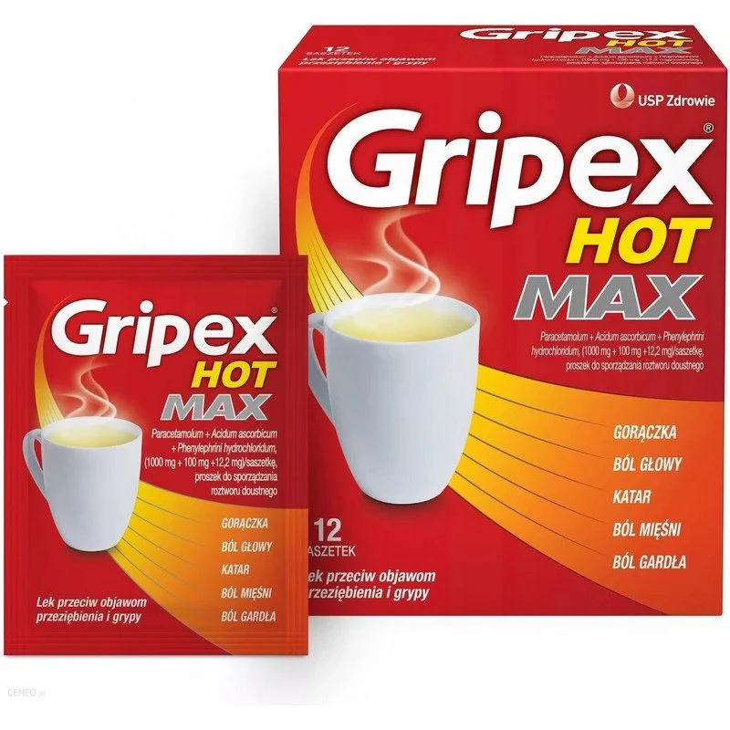 gripex hot max 12 sachet 1