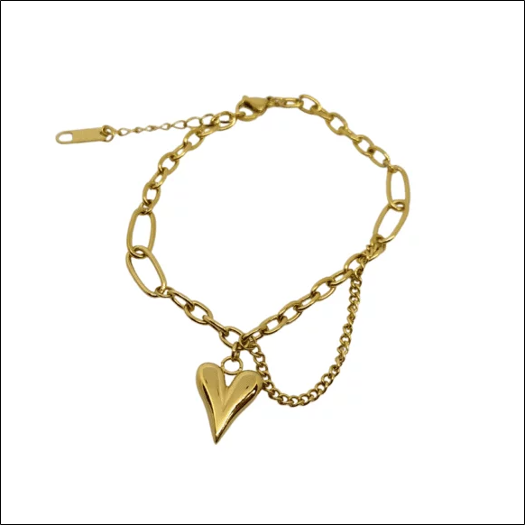 Heart Bracelet – Three Strands