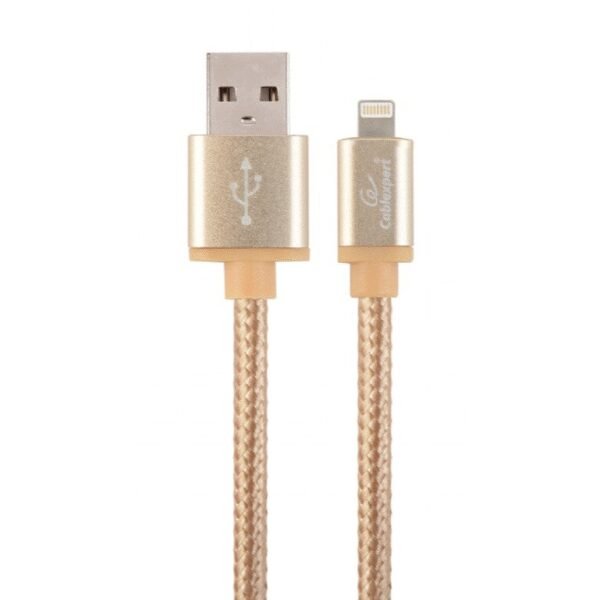 The Gembird CCB-MUSB2B USB-A to Lightning Cable (1.8m) offers a durable and stylish solution for charging and data transfer for Apple devices.