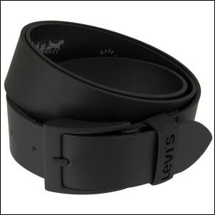 Levi's Ashland Metal Regular Belt black (38016-0034)