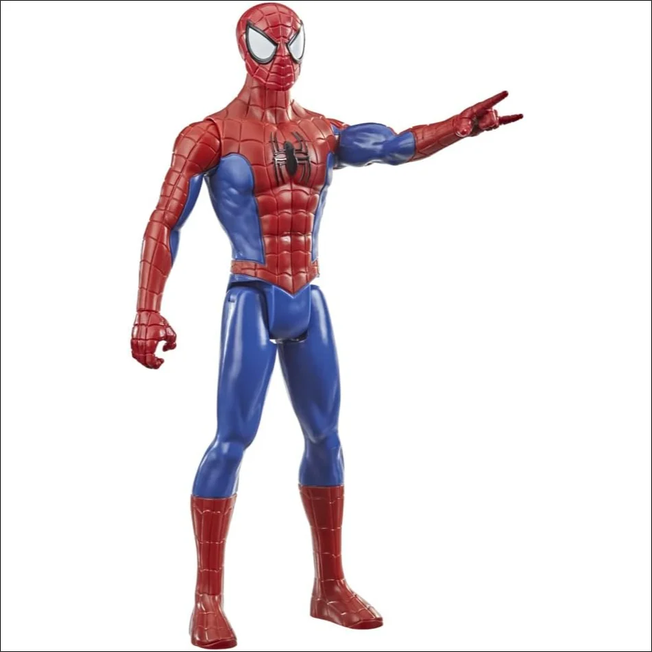 marvel spider man titan hero series spider man action figure 30 cm superhero action figure for children from 4 years