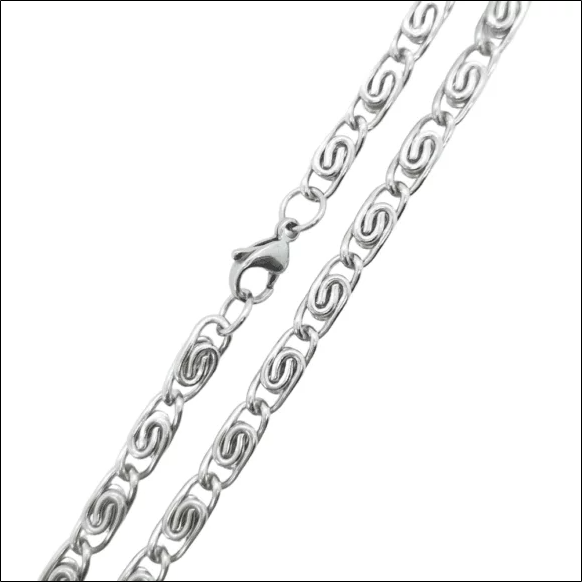 Men's Bird's Eye Chain 50cm / 5.3mm Surgical Steel - Silver Color