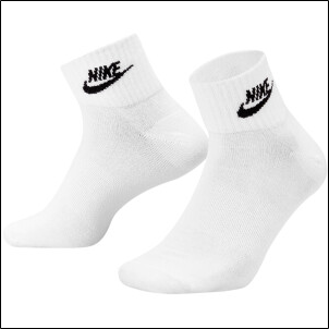 Nike 3-Pack Everyday Essential Ankle Socks (DX5074)