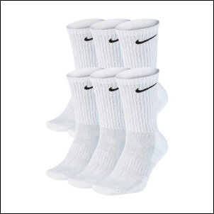 Nike 6-Pack Everyday Cushion Crew Socks (SX7667)