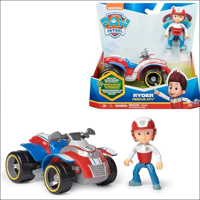 paw patrol rescue quad with ryder figure sustainable basic vehiclebasic vehicle