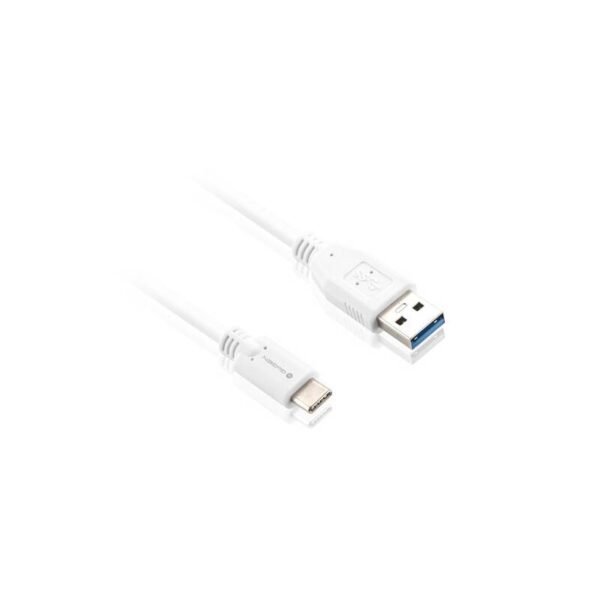 The GoGEN USB/USB-C cable (2m) in white offers a reliable and versatile solution for charging and data transfer.