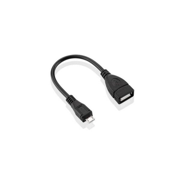 The GoGEN USB/Micro USB cable (OTG) is designed to offer a reliable connection between USB and Micro USB devices, perfect for transferring data or charging.