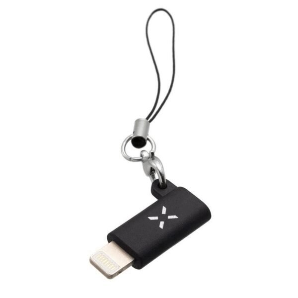 The FIXED MicroUSB / Lightning adapter (FIXA-ML-BK) is a compact and versatile accessory that allows you to connect Micro USB cables to Lightning devices, such as iPhones and iPads.