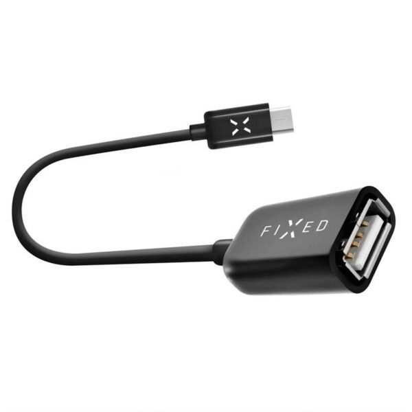 The FIXED USB Type-C OTG USB 2.0 adapter (FIXA-CTOA-BK) is a compact and practical accessory that enables you to connect USB-A devices to your USB-C equipped smartphones, tablets, and laptops.