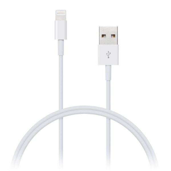 The Connect IT Wirez USB/Lightning cable (CI-559) is a 2-meter long cable designed for charging and data transfer between USB-A devices and Apple devices with a Lightning port.