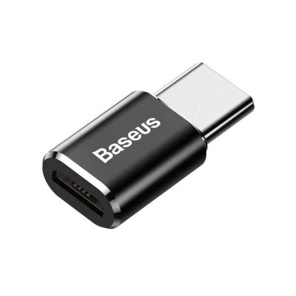 The Baseus USB-C/Micro USB adapter (CAMOTG-01) is a compact and reliable accessory designed to connect Micro USB cables to USB-C devices.