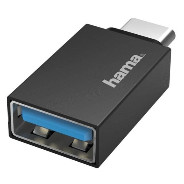 The Hama USB-C/USB-A OTG adapter (200311) allows you to easily connect USB-A devices to USB-C enabled smartphones, tablets, and laptops.