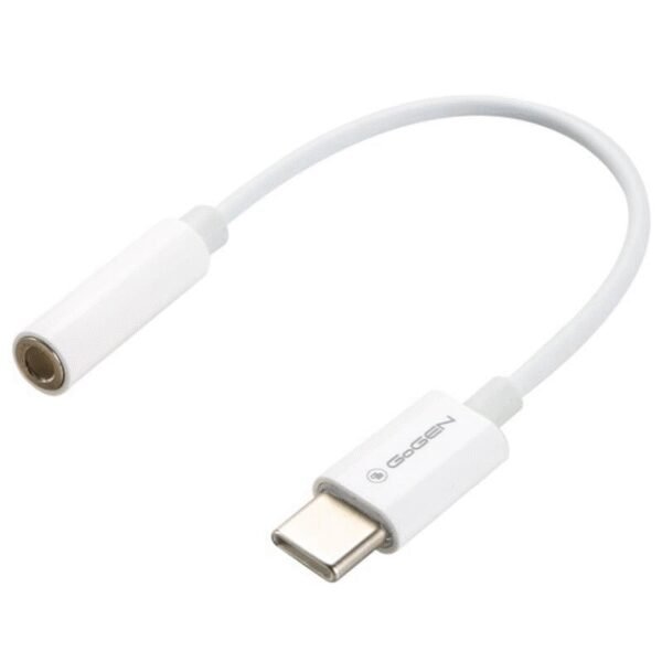 The GoGEN USB-C (M) / 3.5mm jack (F) cable (USBCJACKMF01) provides a convenient solution for connecting USB-C devices to 3.5mm audio devices such as headphones, speakers, and car stereo systems.