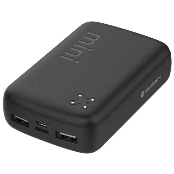 The GoGEN PB100009 Powerbank features a 10,000 mAh capacity, providing reliable power for smartphones, tablets, and other USB-powered devices.