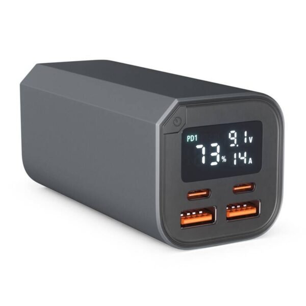 The Epico Aluminum Powerbank offers a 20,000 mAh capacity, providing reliable power for smartphones, tablets, and other USB-powered devices.